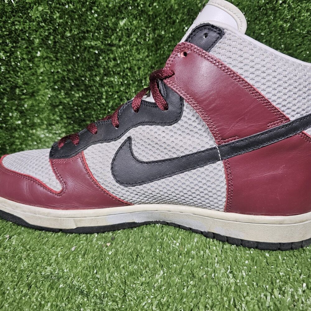 Nike Dunk‎ Premium High Red 2004 Sneakers 306968 601 Mens Size US 13 - Picture 11 of 16